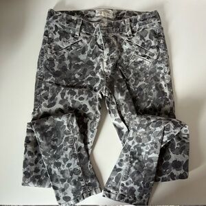 Women’s Current/Elliott Print Skinny Jeans size 25/0